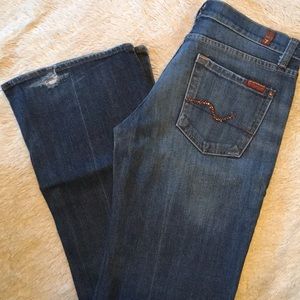7 for all mankind flare jeans